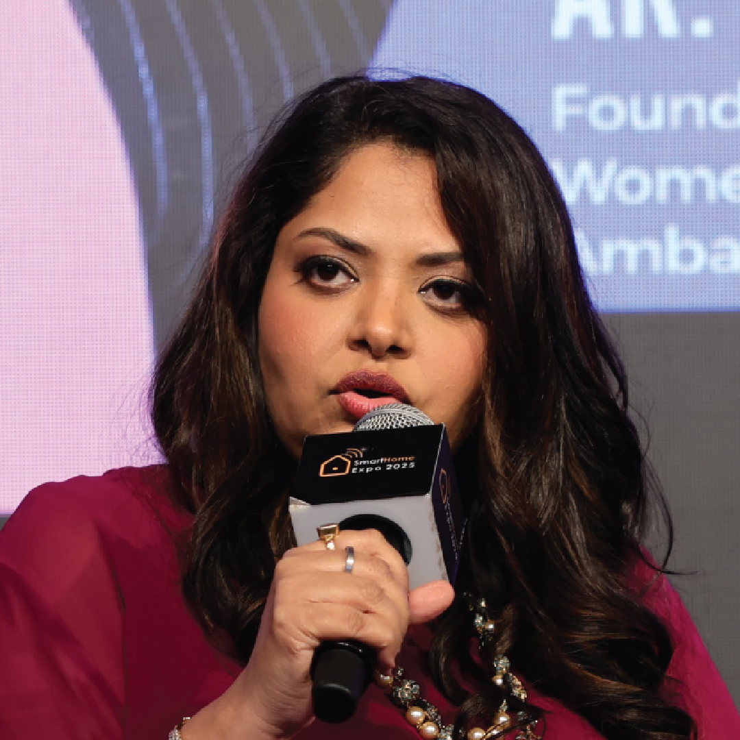Ar. Surbhi Jindal, Founder and CEO, Da Light Hub and Ambassador for Women in Lighting India
